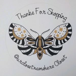 40 Custom Celestial Shipping Stickers